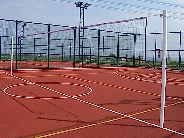 Voleybol Sahası Yapımı